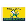 Bsi Products BSI Products 35336 3 x 5 ft. Notre Dame Flag with Grommets 35336
